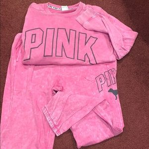 Victoria’s Secret PINK 2 piece Set BNWOT sIze L